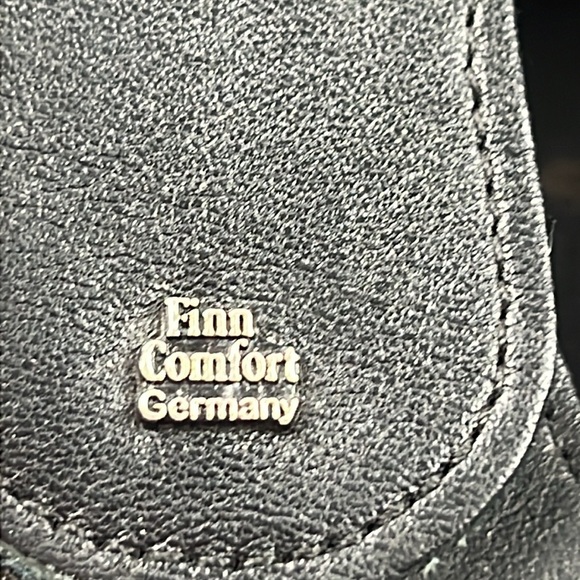 Finn Comfort Women's Black leather Sansibar Sandals Size 39 - Picture 8 of 13